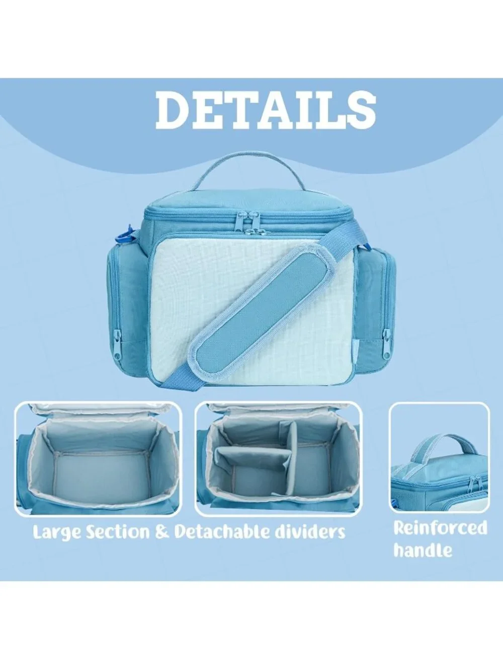 Dentist Play Set Carrying Case Storage Bag for Melissa & Doug Kit (CASE ONLY)